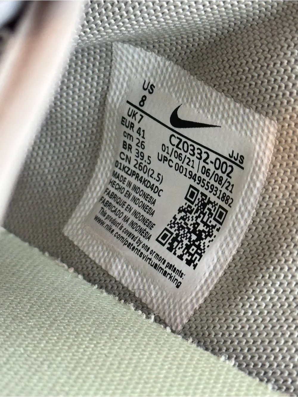 Nike Offline 2.0 Bone Barely Volt Slides/Sandals